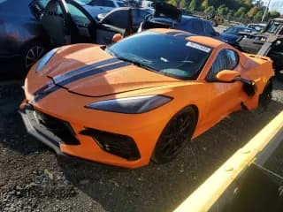 ✅ 2023 Chevrolet Corvette 1LT • VIN: 1G1YA2D45P5120522 • Lot: 86122635. Wystawiony na Copart z przebiegiem 14 442 mil. Bezpłatny archiwum sprzedaży aukcyjnych z USA i szczegółowy raport historii pojazdu na DreamBid. Zdjęcie 1.