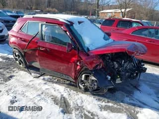 ✅ 2024 Hyundai Venue SEL • VIN: KMHRC8A33RU327385 • Lot: 41247378. Listed on IAAI with 5,591 mi. Free auction sales archive from the USA and detailed vehicle history report at DreamBid. Image 1.