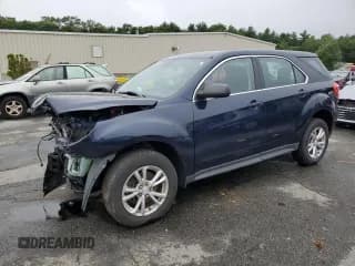 ✅ 2017 Chevrolet Equinox LS • VIN: 2GNFLEEK4H6158473 • Лот: 62903185. Опубликован ранее на Copart с пробегом 47 785 миль. Бесплатный доступ к архиву аукционных продаж из США и подробный отчёт об истории автомобиля на DreamBid. Изображение 1.
