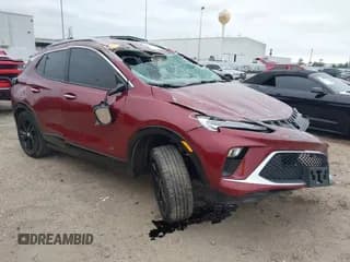 ✅ 2025 Buick Encore GX Sport Touring • VIN: KL4AMDSL1SB014501 • Lot: 42196176. Listed on IAAI with 21,576 mi. Free auction sales archive from the USA and detailed vehicle history report at DreamBid. Image 1.