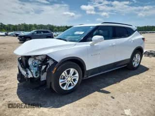 2019 Chevrolet Blazer with VIN 3GNKBHRS6KS652839, listed as a Copart auction lot 64599005 with 48,718 mi miles and Salvage title. Bid and sale history available at DreamBid. Image 1.