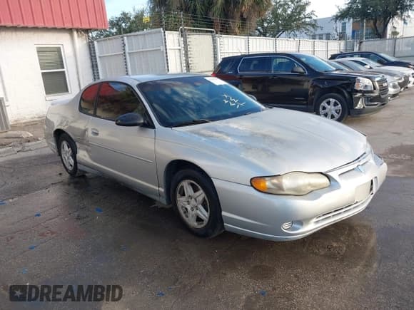 ✅ 2004 Chevrolet Monte Carlo LS • VIN: 2G1WW12E749392499 • Lot: 43635904. Listed on IAAI with 265,352 mi. Free auction sales archive from the USA and detailed vehicle history report at DreamBid. Image 1.