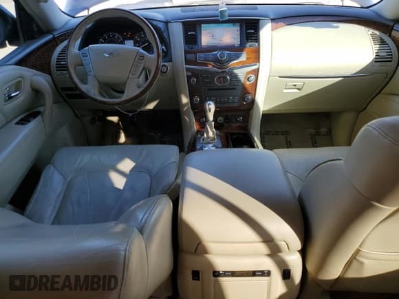 ✅ 2015 Infiniti QX80 • VIN: JN8AZ2NC9F9371045 • Lot: 92989495. Listed on Copart with 182,768 mi. Free auction sales archive from the USA and detailed vehicle history report at DreamBid. Image 8.
