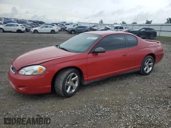✅ 2007 Chevrolet Monte Carlo LS • VIN: 2G1WJ15K879257939 • Lot: 56632715. Listed on Copart with 107,543 mi. Free auction sales archive from the USA and detailed vehicle history report at DreamBid. Image 1.