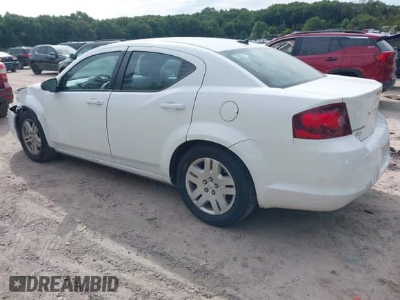 ✅ 2012 Dodge Avenger SE • VIN: 1C3CDZAB1CN310501 • Lot: 43096260. Listed on IAAI with 151,434 mi. Free auction sales archive from the USA and detailed vehicle history report at DreamBid. Image 3.