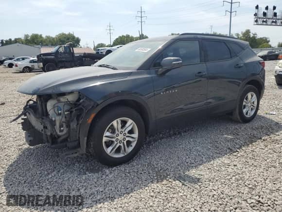 2019 Chevrolet Blazer z VIN 3GNKBBRA8KS692795, wystawiony jako Copart lot #68590504 z przebiegiem 51 747 mil mil oraz Szkoda całkowita • Salvage title. Historia ofert i sprzedaży dostępna na DreamBid. Obrazek 1.