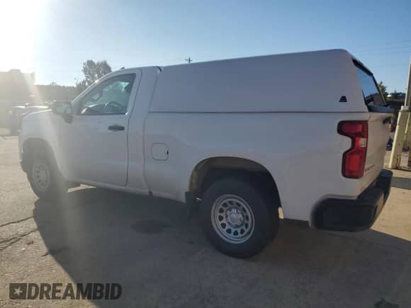 2023 Chevrolet Silverado 1500 Work Truck z VIN 3GCNAAEK5PG364567, wystawiony jako Copart lot #91125755 z przebiegiem 226 332 mil mil oraz Czysty tytuł • Clean title. Historia ofert i sprzedaży dostępna na DreamBid. Obrazek 2.