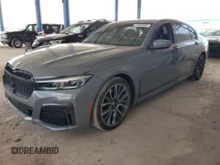 ✅ 2020 BMW 7 Series 740i xDrive • VIN: WBA7T4C07LGF97250 • Lot: 57860665. Listed on Copart with 75,801 mi. Free auction sales archive from the USA and detailed vehicle history report at DreamBid. Image 1.