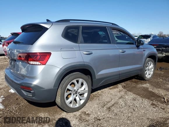 ✅ 2023 Volkswagen Taos S • VIN: 3VVFX7B23PM345531 • Lot: 49640555. Listed on Copart with 20,275 mi. Free auction sales archive from the USA and detailed vehicle history report at DreamBid. Image 3.