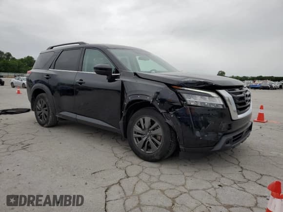 ✅ 2022 Nissan Pathfinder SV • VIN: 5N1DR3BA6NC222512 • Lot: 56241445. Listed on Copart with 57,662 mi. Free auction sales archive from the USA and detailed vehicle history report at DreamBid. Image 4.