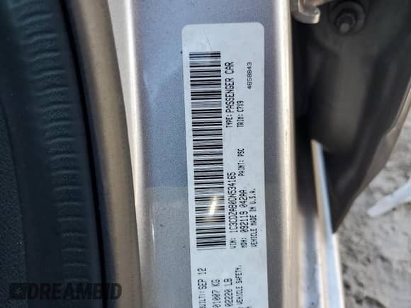 2013 Dodge Avenger SE с VIN 1C3CDZAB0DN534165, выставлен на аукционе Copart как лот 72033184 с пробегом 151 602 миль миль и Списание • Salvage title. История ставок и продаж доступна на DreamBid. Изображение 14.