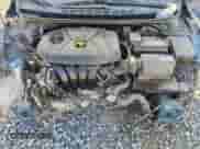 2014 Hyundai Elantra SE with VIN KMHDH4AE4EU212360, listed as a Copart auction lot 63861695 with 75,956 mi miles and Salvage title. Bid and sale history available at DreamBid. Image 11.