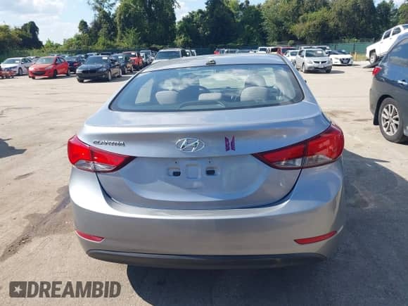 2016 Hyundai Elantra SE with VIN 5NPDH4AE8GH740226, listed as a IAAI auction lot 43315651 with 104,996 mi miles and . Bid and sale history available at DreamBid. Image 16.