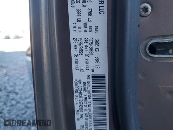 ✅ 2009 Dodge 1500 SLT • VIN: 1D3HB13T19S748516 • Lot: 85925324. Wystawiony na Copart z przebiegiem 302 455 mil. Bezpłatny archiwum sprzedaży aukcyjnych z USA i szczegółowy raport historii pojazdu na DreamBid. Zdjęcie 12.