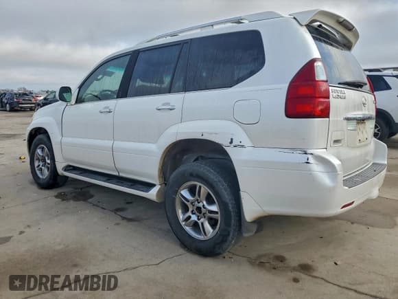 ✅ 2008 Lexus GX 470 • VIN: JTJBT20X780152455 • Lot: 93724855. Listed on Copart with 192,344 mi. Free auction sales archive from the USA and detailed vehicle history report at DreamBid. Image 2.