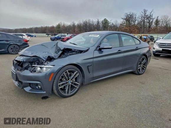 ✅ 2019 BMW 4 Series 440i • VIN: WBA4J5C51KBM65166 • Lot: 95125645. Listed on Copart with 70,064 mi. Free auction sales archive from the USA and detailed vehicle history report at DreamBid. Image 1.