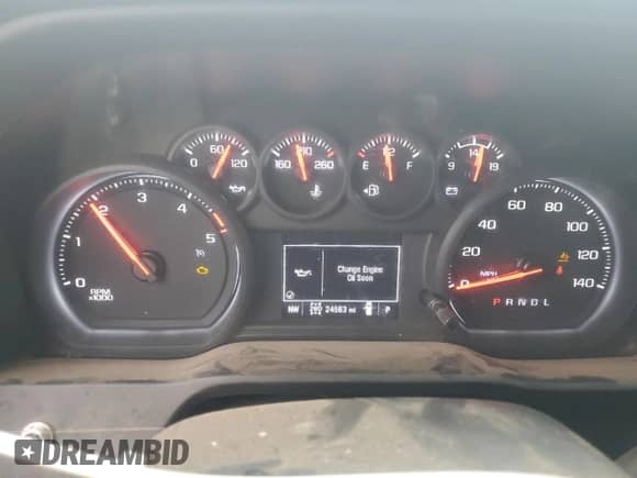 2024 Chevrolet Silverado 3500HD Work Truck с VIN 1GC4YSEY8RF271077, выставлен на аукционе Copart как лот 83349994 с пробегом 24 563 миль миль и Списание • Salvage title. История ставок и продаж доступна на DreamBid. Изображение 9.