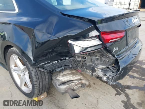 ✅ 2020 Audi A5 Premium • VIN: WAUSNAF59LA002778 • Lot: 43523828. Listed on IAAI with 65,047 mi. Free auction sales archive from the USA and detailed vehicle history report at DreamBid. Image 6.