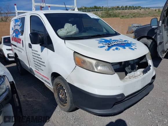 2015 Chevrolet City Express Cargo LS with VIN 3N63M0YN7FK694458, listed as a IAAI auction lot 41855661 with 193,068 mi miles and . Bid and sale history available at DreamBid. Image 1.