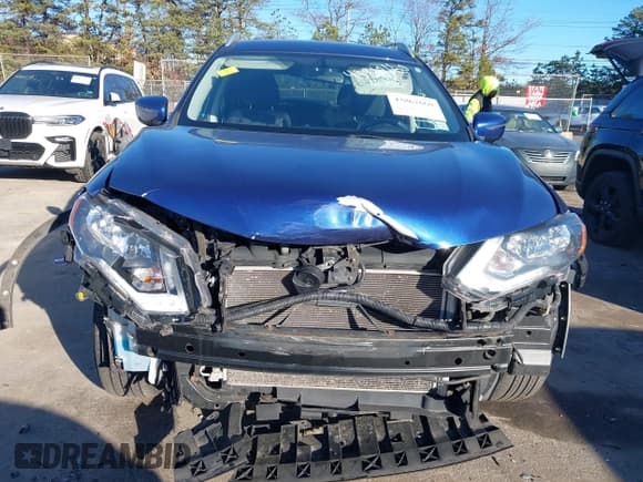 ✅ 2017 Nissan Rogue SV • VIN: KNMAT2MV3HP539616 • Lot: 43862660. Listed on IAAI with 96,397 mi. Free auction sales archive from the USA and detailed vehicle history report at DreamBid. Image 6.