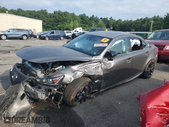 ✅ 2018 Lexus IS 350 • VIN: JTHCZ1D27J5015134 • Lot: 65922565. Listed on Copart with Not provided. Free auction sales archive from the USA and detailed vehicle history report at DreamBid. Image 1.