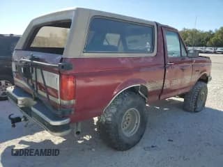 ✅ 1990 Ford Bronco Custom • VIN: 1FMEU15HXLLB16478 • Лот: 82661804. Опубликован ранее на Copart с пробегом 188 692 миль. Бесплатный доступ к архиву аукционных продаж из США и подробный отчёт об истории автомобиля на DreamBid. Изображение 3.