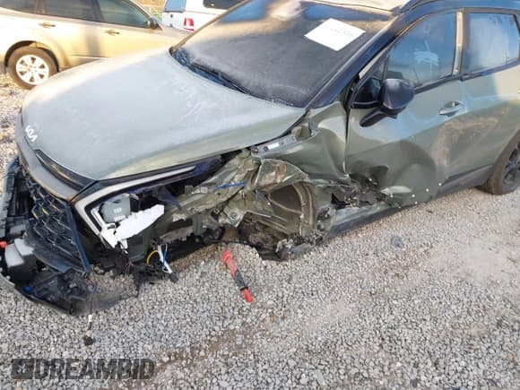 ✅ 2023 Kia Sportage X-Pro • VIN: 5XYK7CAF2PG044174 • Lot: 41222316. Listed on IAAI with 49,012 mi. Free auction sales archive from the USA and detailed vehicle history report at DreamBid. Image 6.