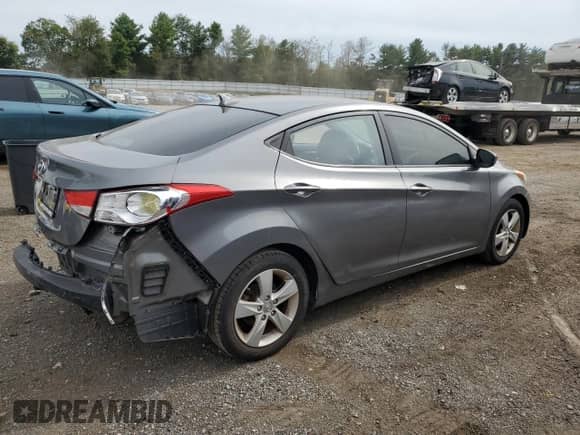 ✅ 2013 Hyundai Elantra GLS • VIN: 5NPDH4AE7DH454914 • Lot: 83864915. Listed on Copart with 69,858 mi. Free auction sales archive from the USA and detailed vehicle history report at DreamBid. Image 3.