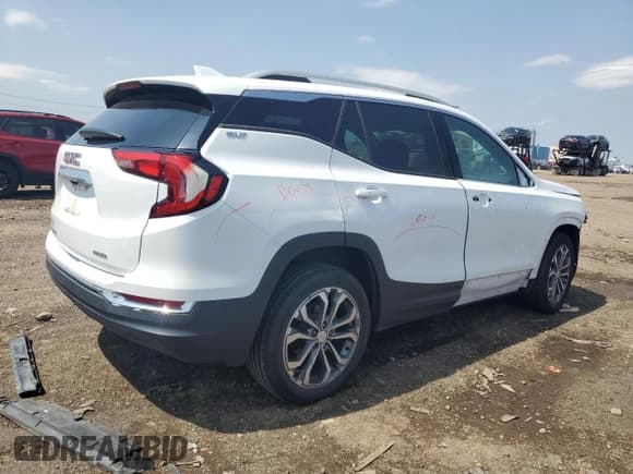 ✅ 2020 GMC Terrain SLT • VIN: 3GKALVEV3LL249188 • Lot: 54359825. Listed on Copart with 56,620 mi. Free auction sales archive from the USA and detailed vehicle history report at DreamBid. Image 3.