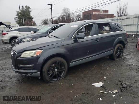 ✅ 2008 Audi Q7 Premium • VIN: WA1BV74LX8D027406 • Lot: 47943195. Listed on Copart with Not provided. Free auction sales archive from the USA and detailed vehicle history report at DreamBid. Image 1.