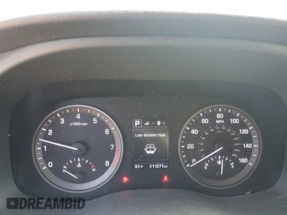 ✅ 2016 Hyundai Tucson SE • VIN: KM8J23A41GU023478 • Лот: 80616935. Опубликован ранее на Copart с пробегом 211 271 миль. Бесплатный доступ к архиву аукционных продаж из США и подробный отчёт об истории автомобиля на DreamBid. Изображение 9.