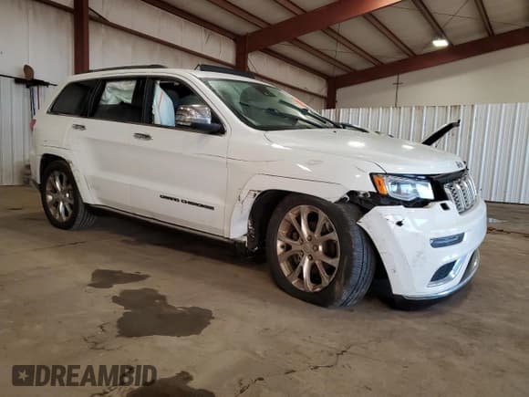 ✅ 2020 Jeep Grand Cherokee Summit • VIN: 1C4RJFJG1LC333572 • Lot: 90053145. Listed on Copart with Not provided. Free auction sales archive from the USA and detailed vehicle history report at DreamBid. Image 4.