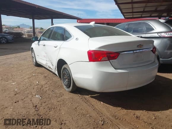 ✅ 2019 Chevrolet Impala LT • VIN: 1G11Z5S37KU117397 • Lot: 43605044. Listed on IAAI with 109,138 mi. Free auction sales archive from the USA and detailed vehicle history report at DreamBid. Image 3.
