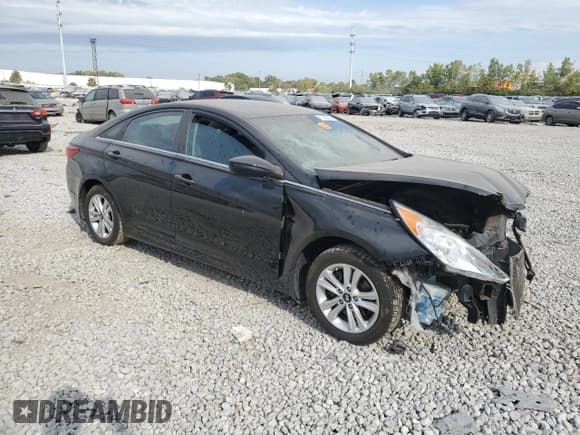 ✅ 2013 Hyundai Sonata GLS • VIN: 5NPEB4ACXDH802872 • Lot: 70182884. Listed on Copart with Not provided. Free auction sales archive from the USA and detailed vehicle history report at DreamBid. Image 4.