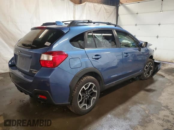 ✅ 2017 Subaru Crosstrek Limited • VIN: JF2GPANC6H8247704 • Lot: 86835455. Listed on Copart with Not provided. Free auction sales archive from the USA and detailed vehicle history report at DreamBid. Image 3.