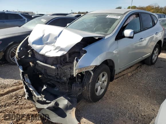 ✅ 2013 Nissan Rogue S • VIN: JN8AS5MT3DW548517 • Lot: 91913135. Listed on Copart with 126,588 mi. Free auction sales archive from the USA and detailed vehicle history report at DreamBid. Image 1.