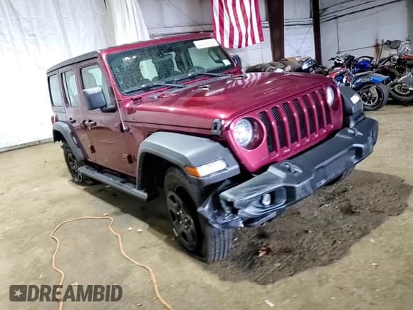 ✅ 2022 Jeep Wrangler Unlimited Willys Sport • VIN: 1C4HJXDN4NW132035 • Lot: 49408695. Wystawiony na Copart z przebiegiem 33 245 mil. Bezpłatny archiwum sprzedaży aukcyjnych z USA i szczegółowy raport historii pojazdu na DreamBid. Zdjęcie 12.