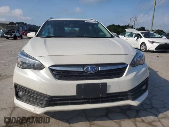 2020 Subaru Impreza Premium with VIN 4S3GTAV65L3705730, listed as a Copart auction lot 64436315 with 81,575 mi miles and Salvage title. Bid and sale history available at DreamBid. Image 5.