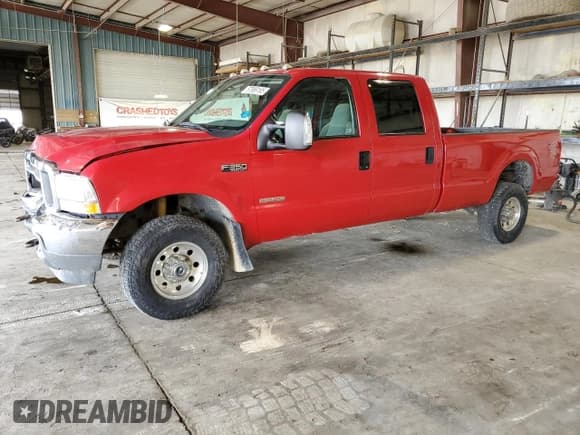 ✅ 2004 Ford F-350 XL • VIN: 1FTSW31PX4EA85412 • Lot: 57989165. Listed on Copart with 337,878 mi. Free auction sales archive from the USA and detailed vehicle history report at DreamBid. Image 1.