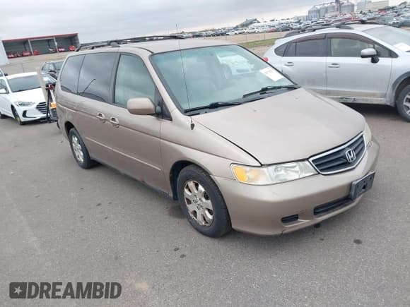 ✅ 2003 Honda Odyssey EX-L • VIN: 5FNRL18013B006498 • Лот: 43570227. Опубликован ранее на IAAI с пробегом 244 528 миль. Бесплатный доступ к архиву аукционных продаж из США и подробный отчёт об истории автомобиля на DreamBid. Изображение 1.