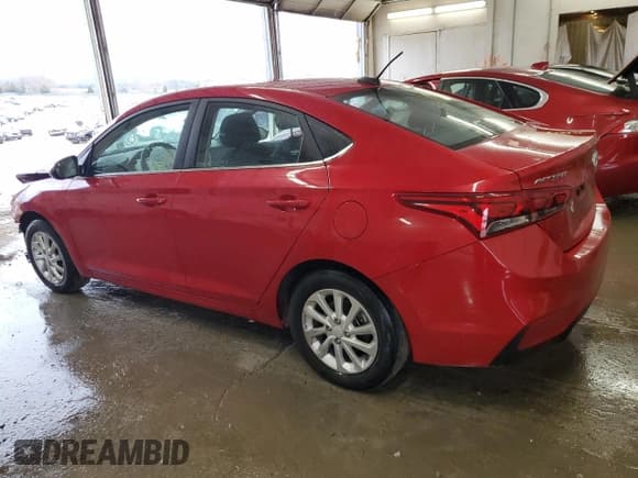 ✅ 2022 Hyundai Accent SEL • VIN: 3KPC24A69NE170647 • Lot: 85050864. Listed on Copart with 38,306 mi. Free auction sales archive from the USA and detailed vehicle history report at DreamBid. Image 2.