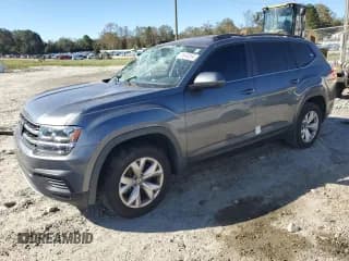 ✅ 2020 Volkswagen Atlas S • VIN: 1V2AP2CA9LC501633 • Lot: 75040264. Listed on Copart with 104,853 mi. Free auction sales archive from the USA and detailed vehicle history report at DreamBid. Image 1.