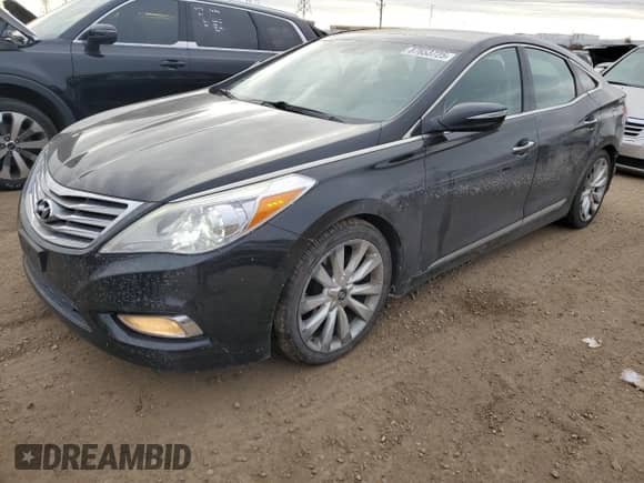 2013 Hyundai Azera с VIN KMHFH4JG6DA233074, выставлен на аукционе Copart как лот 87653725 с пробегом 150 481 миль миль и Списание • Salvage title. История ставок и продаж доступна на DreamBid. Изображение 1.