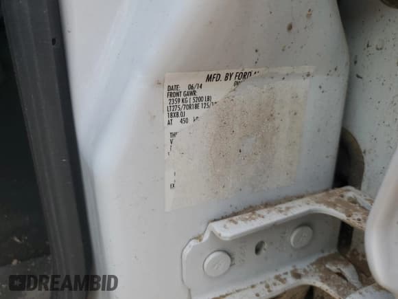 ✅ 2015 Ford F-250 Lariat • VIN: 1FT7W2BT0FEA79908 • Lot: 81835695. Wystawiony na Copart z przebiegiem Nie podano. Bezpłatny archiwum sprzedaży aukcyjnych z USA i szczegółowy raport historii pojazdu na DreamBid. Zdjęcie 12.