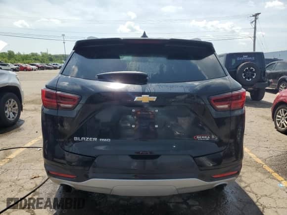 2023 Chevrolet Blazer LT z VIN 3GNKBHR47PS227591, wystawiony jako Copart lot #61608695 z przebiegiem 27 702 mil mil oraz Szkoda całkowita • Salvage title. Historia ofert i sprzedaży dostępna na DreamBid. Obrazek 6.