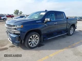 ✅ 2019 Chevrolet Silverado 1500 High Country • VIN: 3GCUYHEL7KG134157 • Lot: 43233782. Wystawiony na IAAI z przebiegiem 92 882 mil. Bezpłatny archiwum sprzedaży aukcyjnych z USA i szczegółowy raport historii pojazdu na DreamBid. Zdjęcie 2.