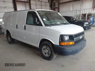 ✅ 2012 Chevrolet Express Cargo • VIN: 1GCWGFCA1C1103570 • Lot: 42642068. Listed on IAAI with 326,705 mi. Free auction sales archive from the USA and detailed vehicle history report at DreamBid. Image 1.