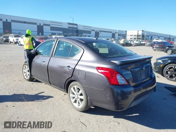 ✅ 2015 Nissan Versa S Plus • VIN: 3N1CN7AP0FL819835 • Lot: 43568469. Listed on IAAI with Not provided. Free auction sales archive from the USA and detailed vehicle history report at DreamBid. Image 3.