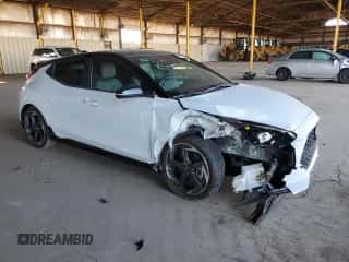 2020 Hyundai Veloster Turbo Ultimate z VIN KMHTH6AB3LU026612, wystawiony jako Copart lot #70233994 z przebiegiem 32 245 mil mil oraz Szkoda całkowita • Salvage title. Historia ofert i sprzedaży dostępna na DreamBid. Obrazek 4.