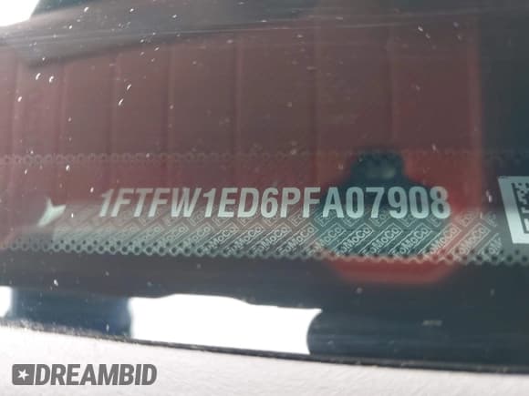 ✅ 2023 Ford F-150 XL • VIN: 1FTFW1ED6PFA07908 • Lot: 42383720. Wystawiony na IAAI z przebiegiem 20 357 mil. Bezpłatny archiwum sprzedaży aukcyjnych z USA i szczegółowy raport historii pojazdu na DreamBid. Zdjęcie 9.